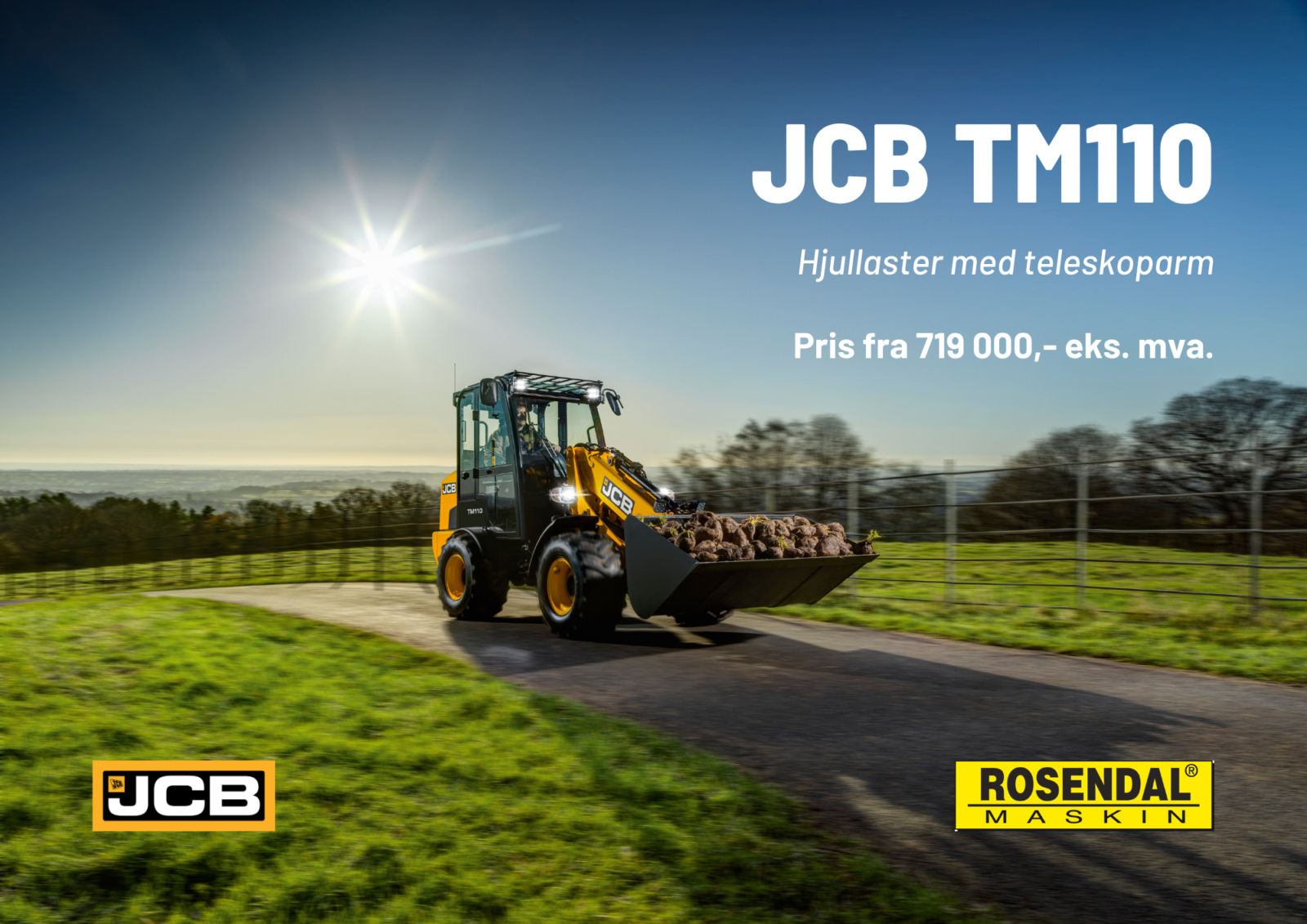 Høstkampanje på JCB TM110